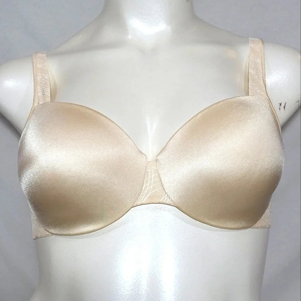 40DD Bali‎ BB64 Worry Free Beige Padded UW T-Shirt Bra Ivory NWT